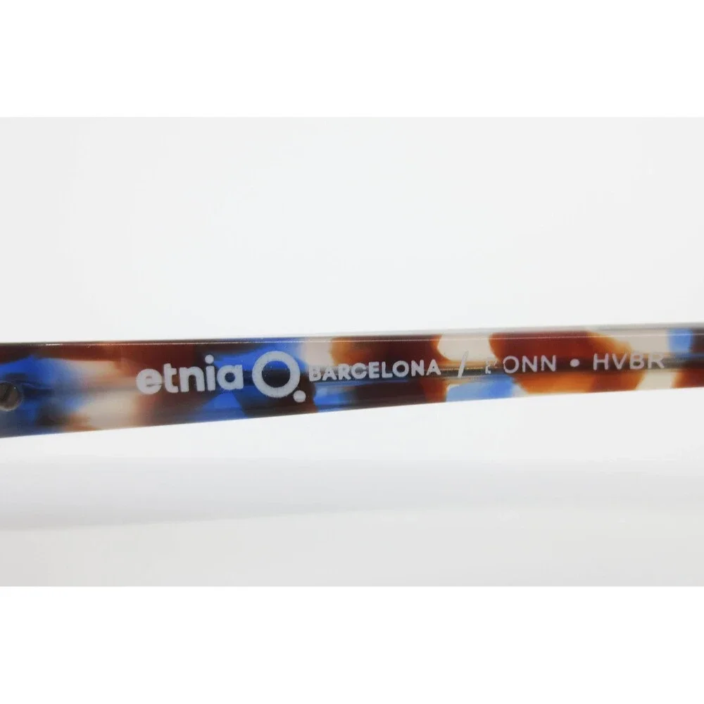Etnia Barcelona Bonn HVBR Eyeglasses Blue Brown Tortoise Rectangular Frames
